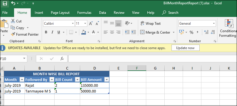 Monthly Reports to Grow your Business