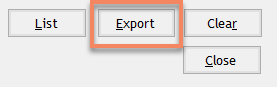 Export Search Content in GST Billing Software