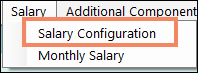 Configure Employee Salary in Payroll