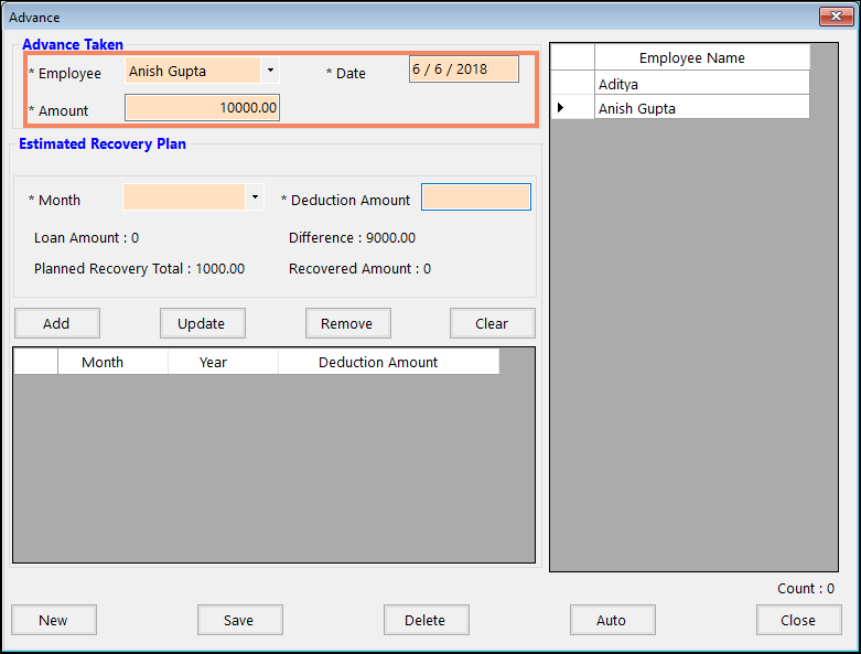 Configure Additional Components in Payroll
